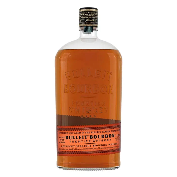 Bulleit Straight Bourbon Frontier Whiskey 1Lt