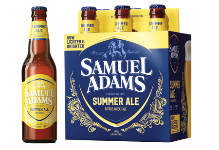 Samuel Adams Seasonal Brew Summer Ale Beer 12-Oz Bottle 6-Pack