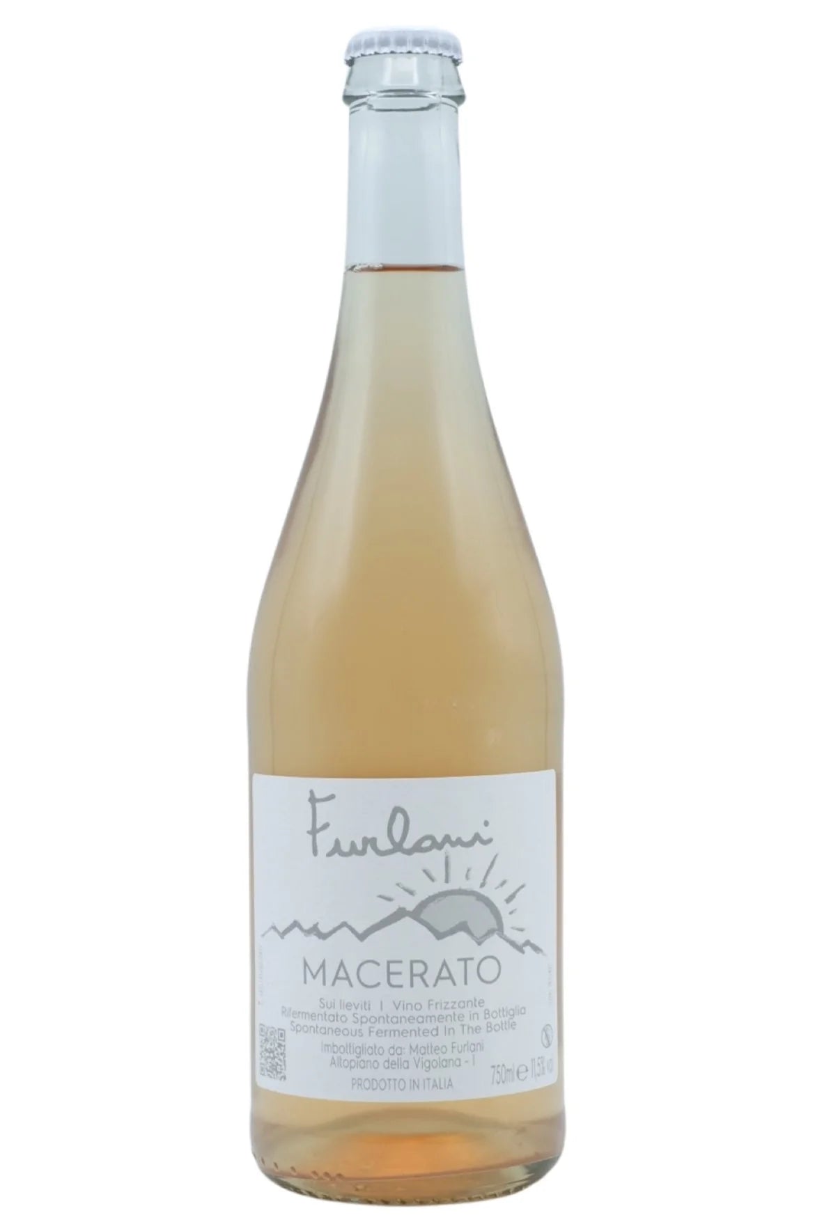 Cantina Furlani Alpino Macerato Sui Lieviti Frizzante 750ml