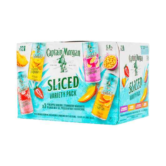 Captain Morgan Sliced Malt Beverage Variety Pack 12-Oz Can 12-Pack