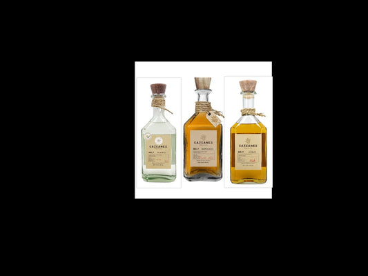 Cazcanes No.7 Anejo Blanco Reposado 3 Pack Combo