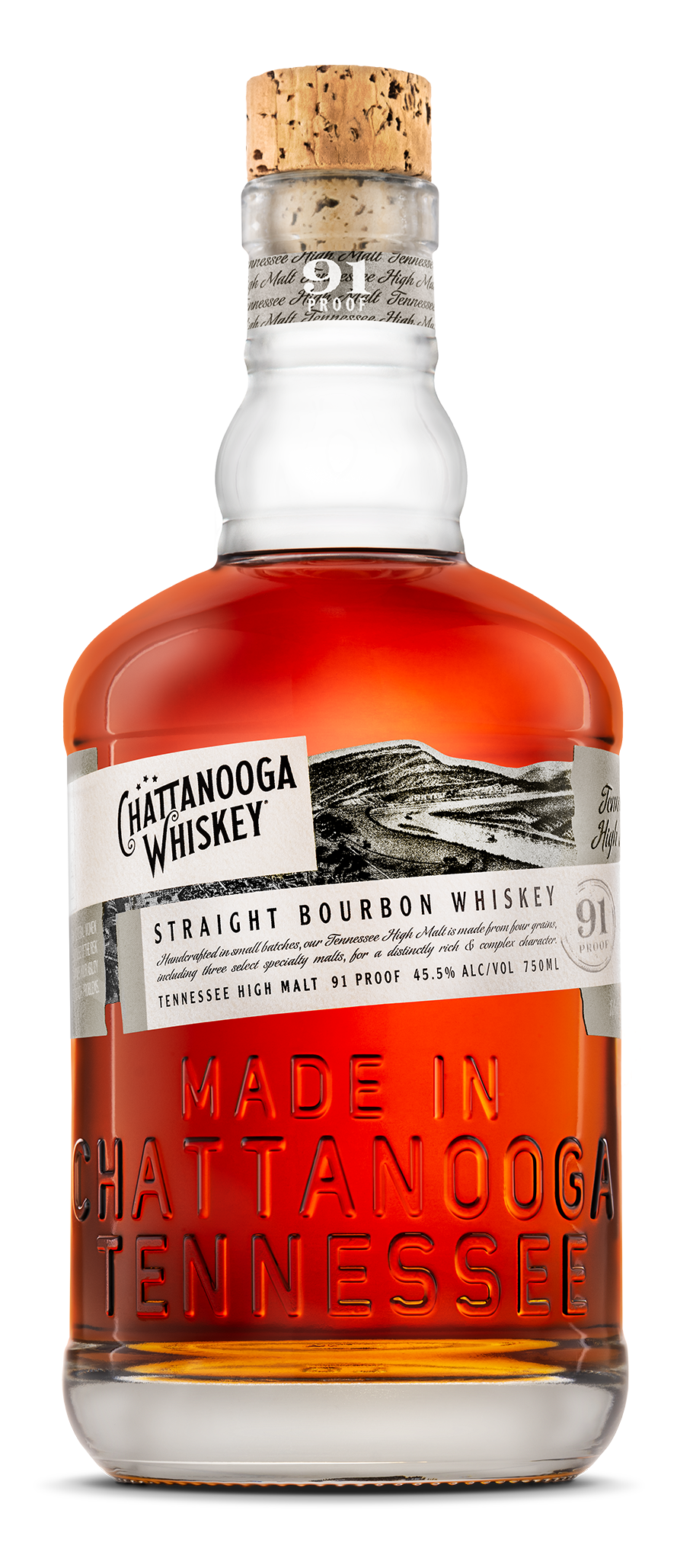Chattanooga Bourbon 91 Proof 750ml