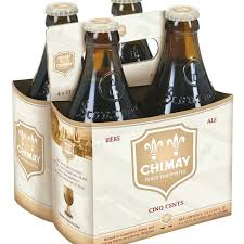 Chimay Bieres Trappistes Cinq Cent Tripel Ale Beer 4-Pack