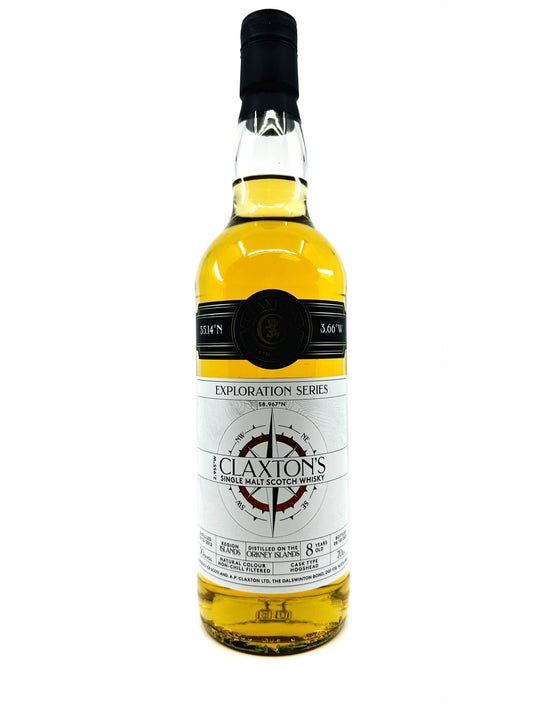 Claxton's Exploration Series 8 Years Old Orkney Islands Highland Park Single Malt Scotch Whisky Park