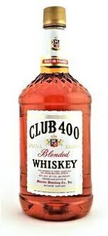 Club 400 Blended Whiskey 1Lt