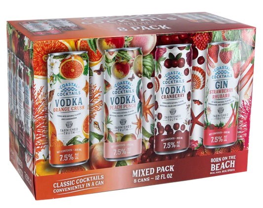 Coastal Cocktails Variety Pack Can 8-Pack