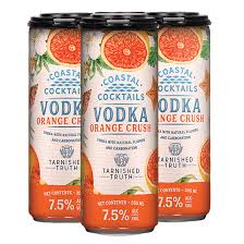 Coastal Orange Crush Vodka Cocktail 12-Oz Can 4-Pack