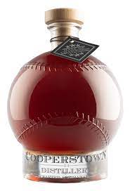 Cooperstown Distillery A. Doubleday's Baseball Bourbon Whiskey 750ml