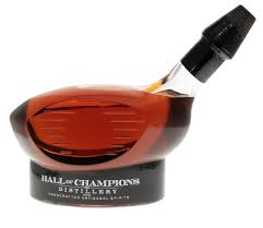Cooperstown Hall of Champions Golf Decanter Bourbon Whiskey 750ml