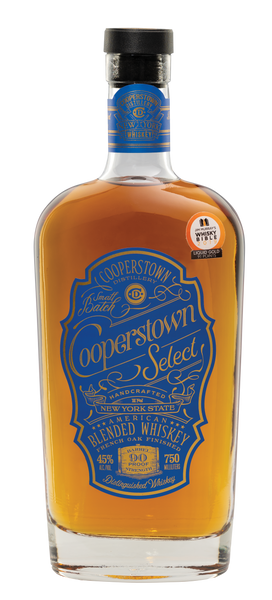 Cooperstown Select Blue Lablel American Blended Whiskey 750ml