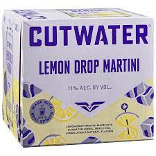 Cutwater Spirits Lemon Drop Martini 12-Oz Can 4-Pack