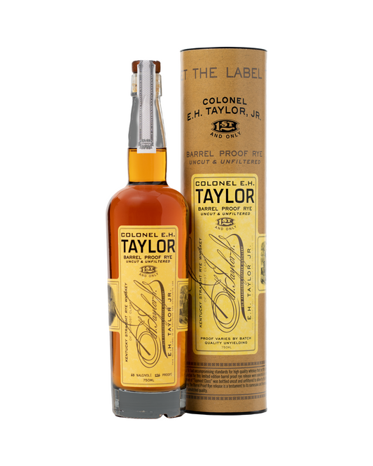 Colonel E.H. Taylor Barrel Proof Uncut & Unfiltered Kentucky Straight Rye Whiskey