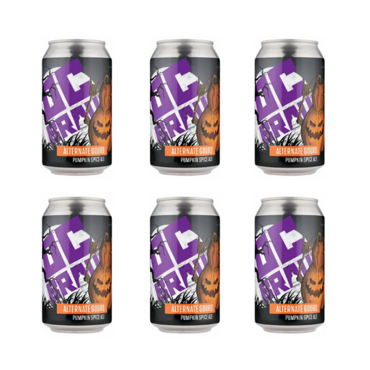 DC Brau Alternate Gourd Pumpkin Spice Ale Beer 12-Oz Can 6-Pack