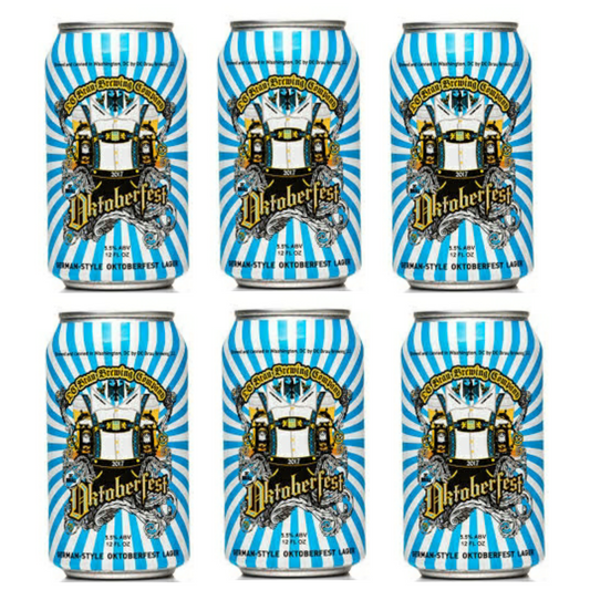 DC Brau Brewing Oktoberfest German Style Lager Beer 12-Oz Can 6-Pack