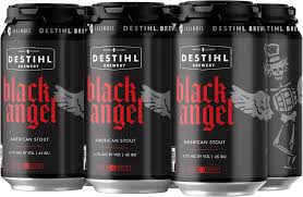 Destihl Brewery Black Angel American Stout 12-Oz Can 6-Pack