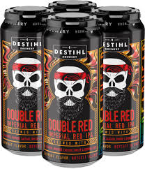 Destihl Brewery Deadhead Imperial Red IPA Beer 16-Oz Can 4-Pack