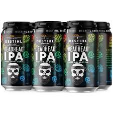 Destihl Brewery Deadhead Westcoast Style IPA Beer 12-Oz Can 6-Pack