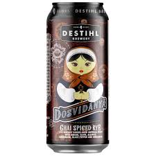 Destihl Brewery's Dosvidanya Mexican Chocolate Imperial Stout Beer 16Oz Can