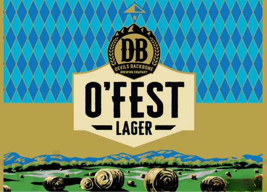 Devil's Backbone Brewing O'Fest Lager Beer 12-Oz Can 6-Pack