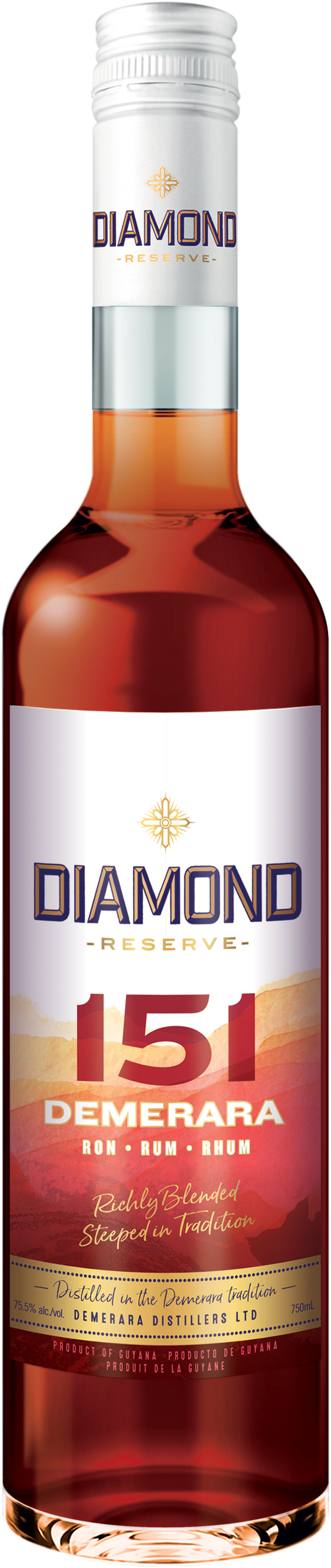 Diamond Reserve Overproof Aged Rum 750ml