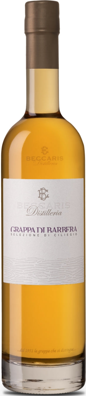 Distilleria Beccaris Grappa di Barbera Affinata in Ciliegio 500ml