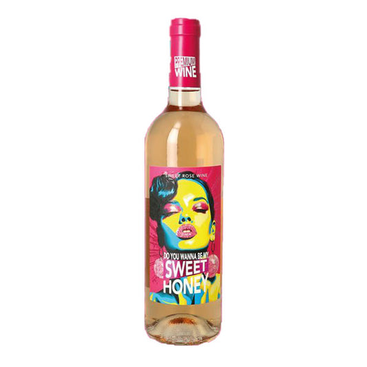 Do You Wanna Be My Sugar Honey Rose Sweet Wine 750ml