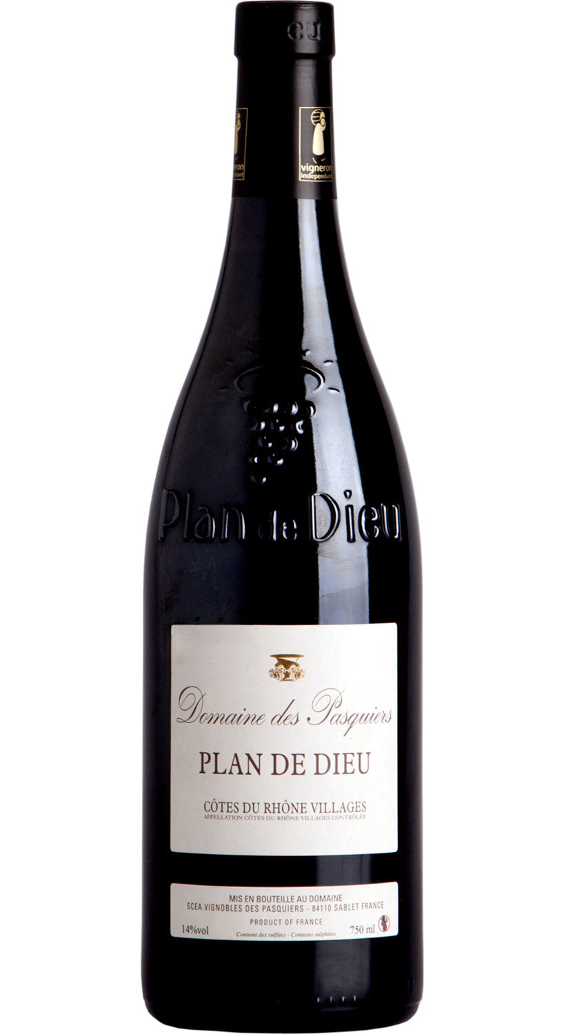 Domaine des Pasquiers Cotes du Rhone Villages Plan de Dieu 750ml