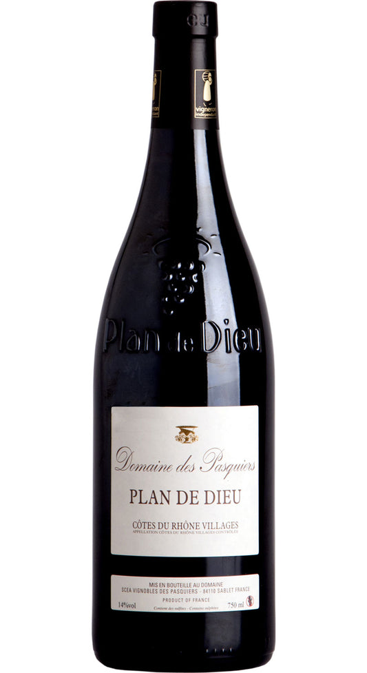 Domaine des Pasquiers Cotes du Rhone Villages Plan de Dieu 750ml