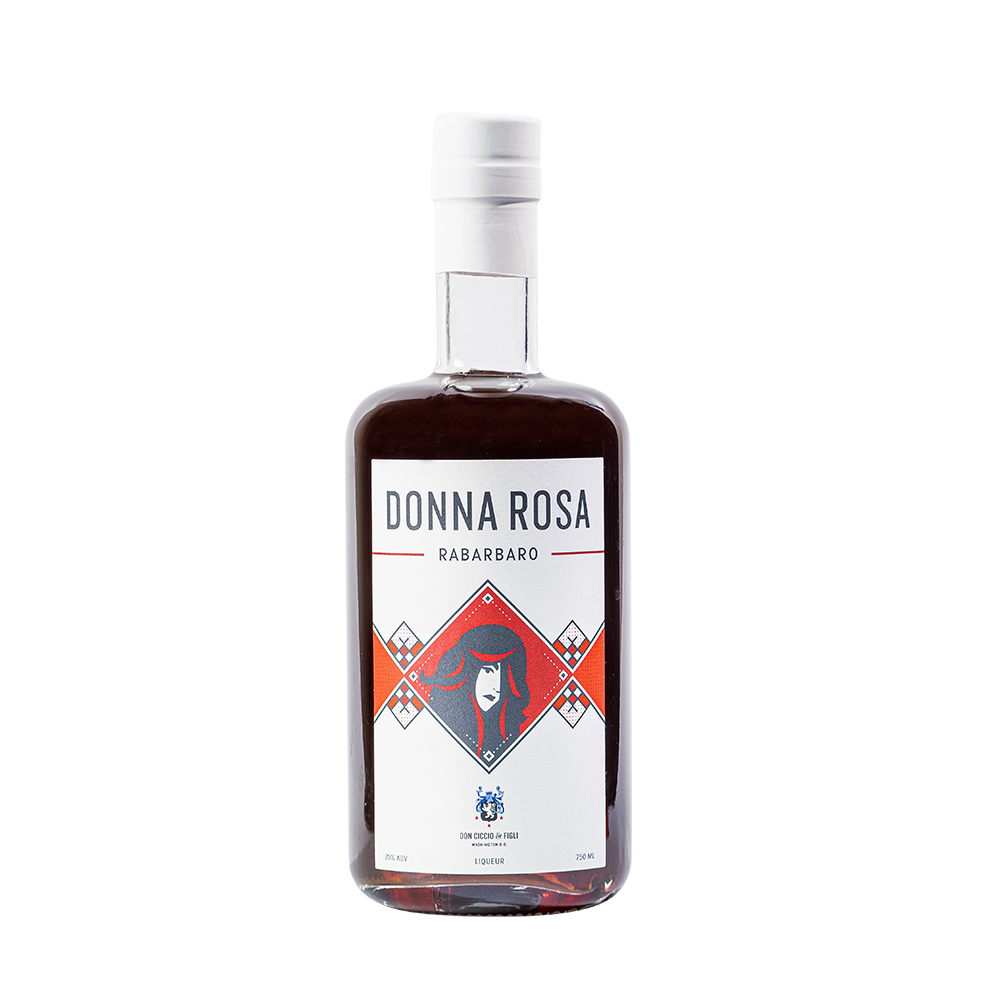 Don Ciccio & Figli Amaro Donna Rosa Rabarbaro Liqueur 750ml