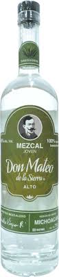 Don Mateo de la Sierra Alto Mezcal Joven 750ml