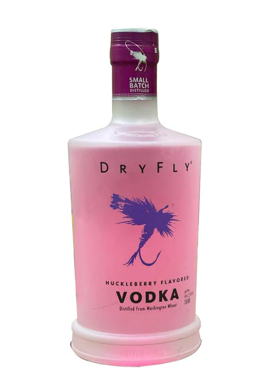 Dry Fly Huckleberry Flavored Vodka 750ml
