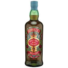 Dunville's Irish Whiskey 10 Year Aged Belfast PX Cask Single Malt Irish Whiskey 700ml