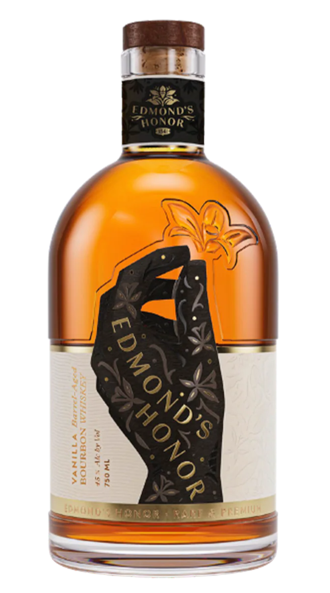 Edmond's Honor Vanilla Straight Bourbon Whiskey 750ml