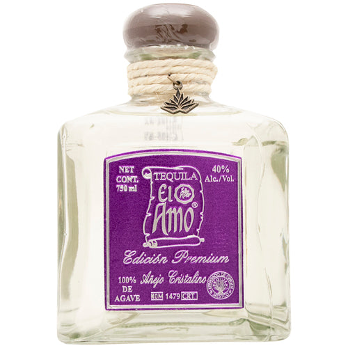 El Amo Premium Edicion Anejo Cristalino Tequila 750ml