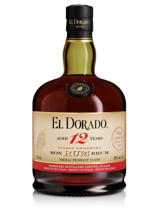 El Dorado 12 Year Old Finest Demerara Rum 750ml