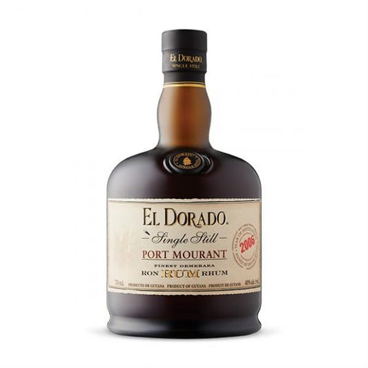 El Dorado Rum Single Still Port Mourant Demerara Rum 750ml
