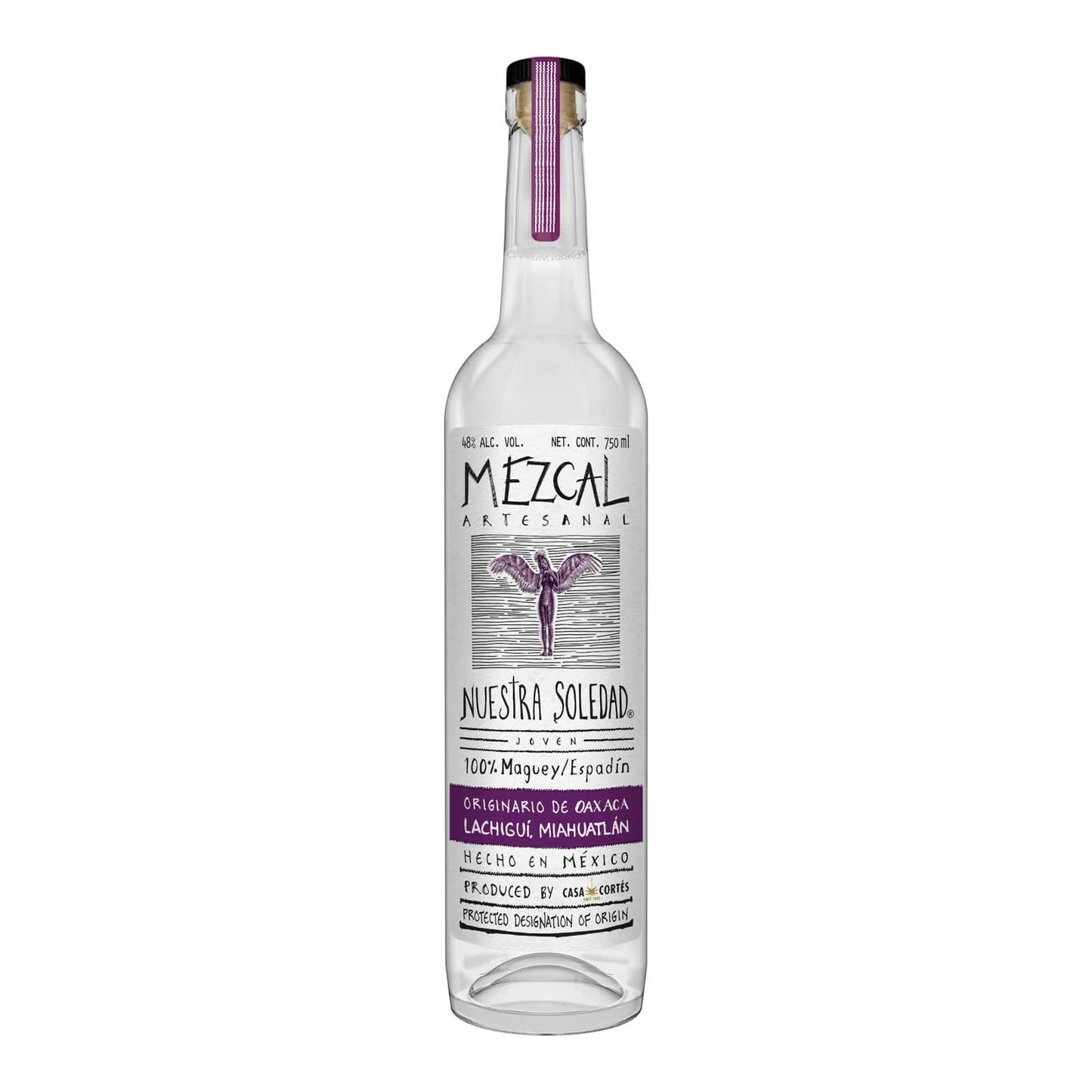El Jolgorio Nuestra Soledad Lachigui Miahuatlan Mezcal Joven 750ml