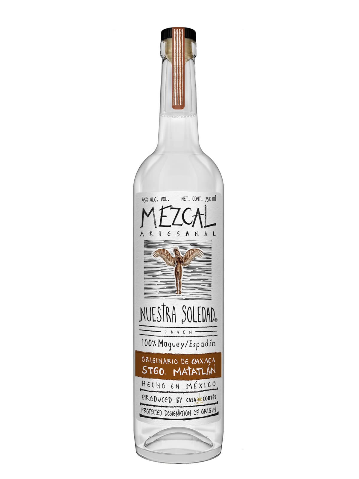 El Jolgorio Nuestra Soledad Santiago Matatlan Mezcal Joven 750ml