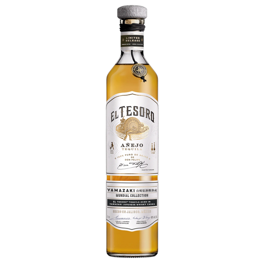 El Tesoro de Don Felipe Mundial Collection Yamazaki Casks Anejo Tequila