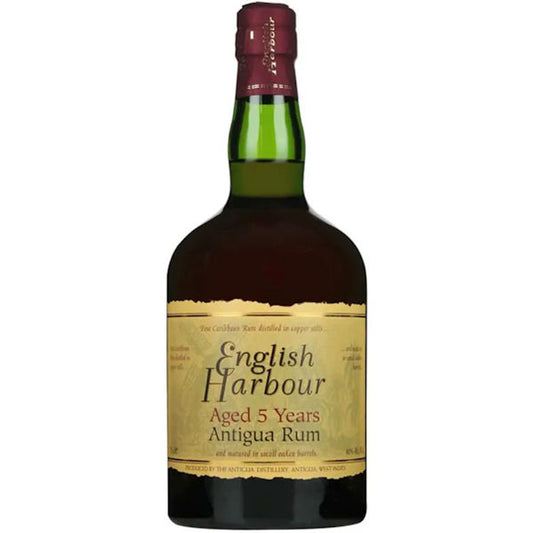 English Harbour Rum 5 Years Old Antigua Rum 750ml