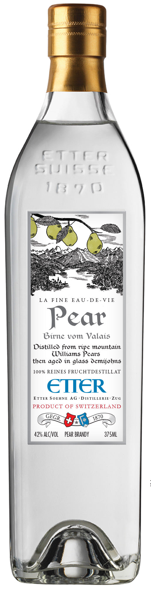 Etter Williams Pear Spirit 375ml