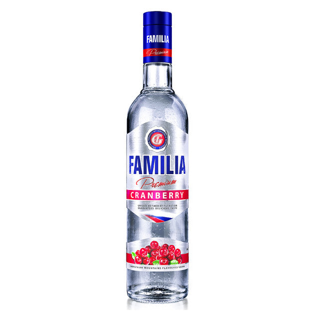 Familia Premium Cranberry Flavored Vodka 750ml