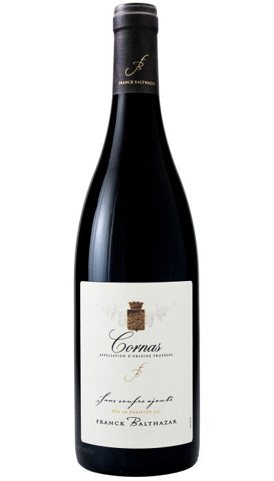 Franck Balthazar Cornas Sans Soufre Ajoute 750ml