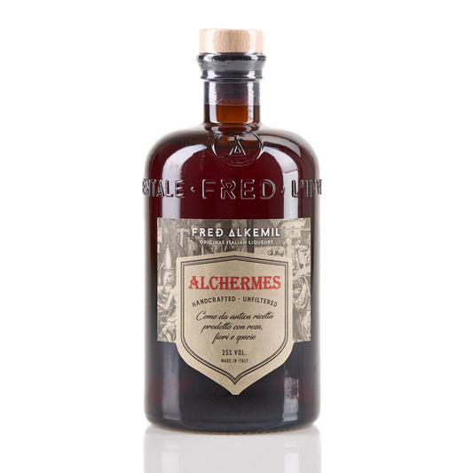 Fred Alkemil Alchermes Handcrafted Unfiltered Original Italian Liqueurs 700ml