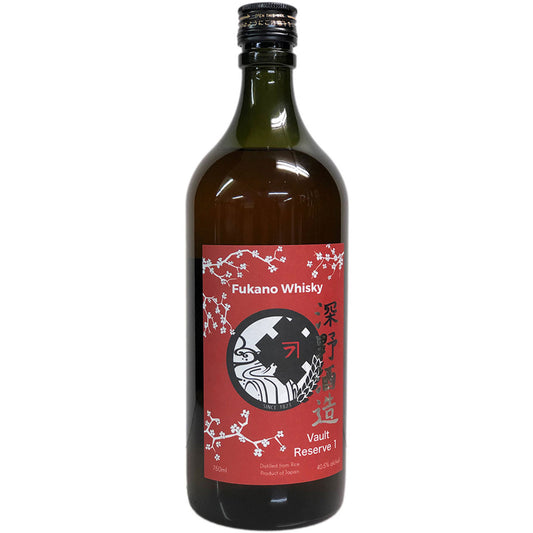Fukano Vault Reserve 1 Rice Whisky 750ml