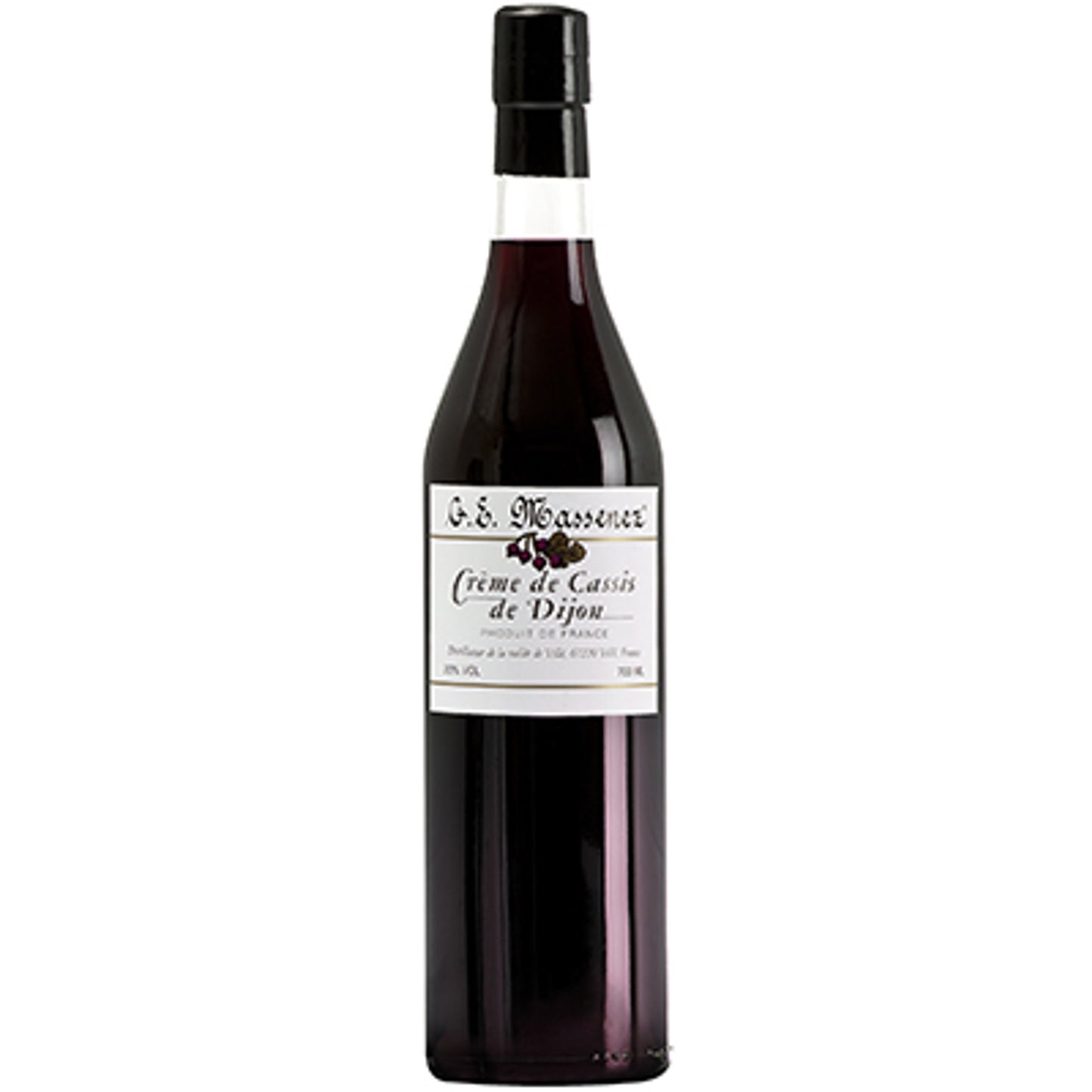 G.E. Massenez Creme de Cassis de Dijon 750ml