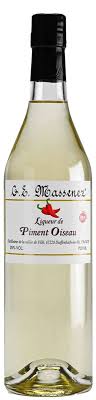 G.E. Massenez Liqueur De Piment Oiseau Very Hot Chili Pepper 750ml
