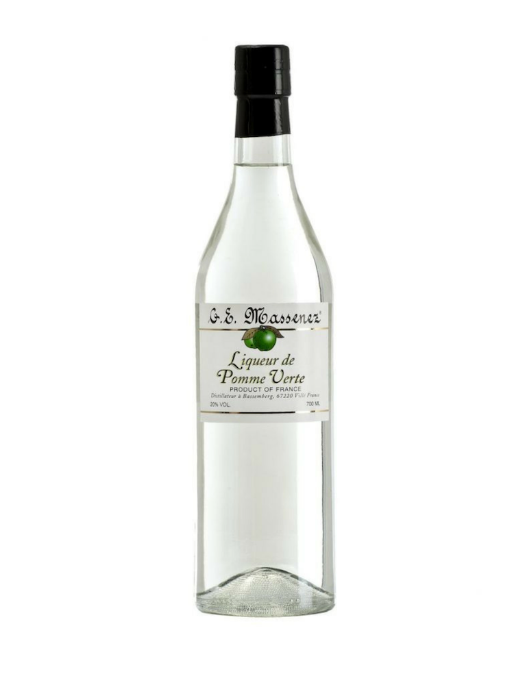 G.E. Massenez Pomme Verte Green Apple Liqueur 750ml