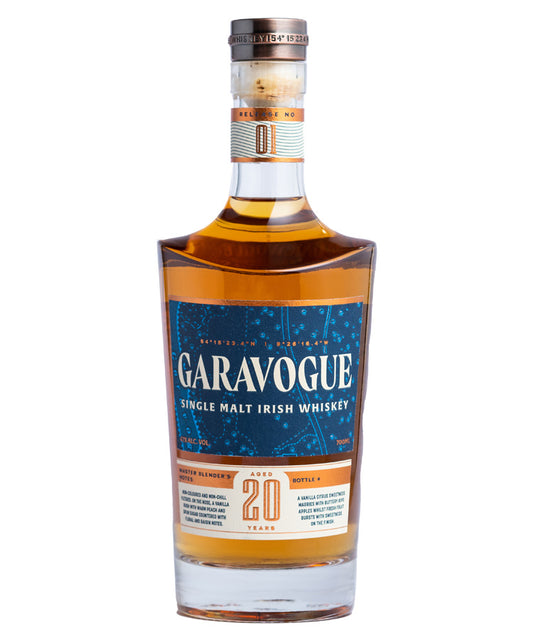 Garavogue 20 Years Old Garavogue Single Malt Irish Whiskey 700ml