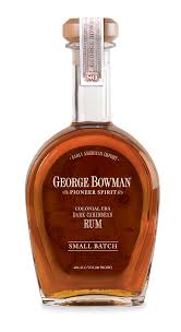 George Bowman Small Batch Dark Caribbean Rum 750ml